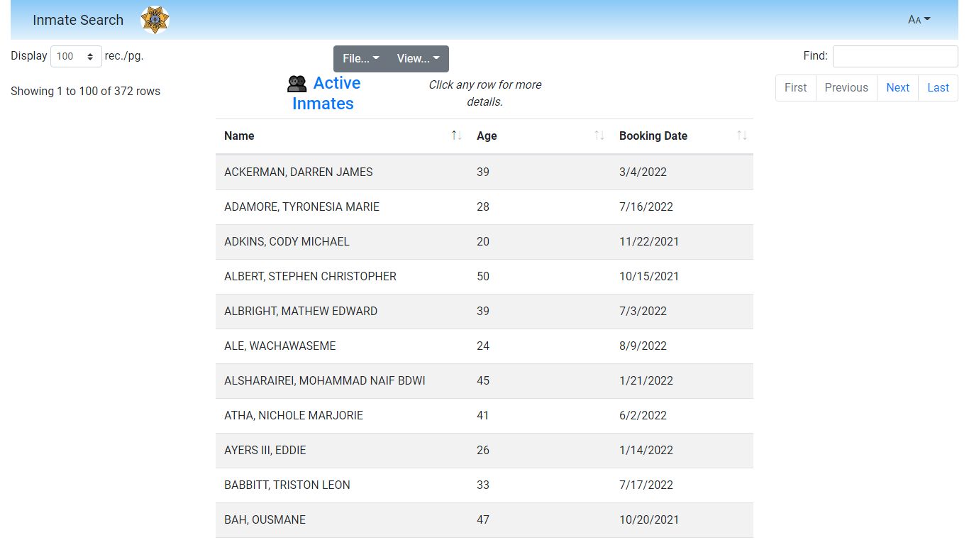 Linn County, Iowa - Inmate Search